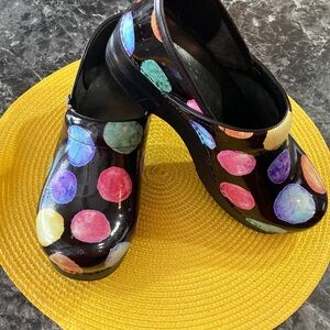 Dansko Clogs..Size 38. “Lots Of Dots”